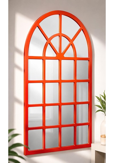 Peak Dizayn Pencere Model Duvar Aynası 123x70 Cm Dekoratif Salon Aynası Modern Bölmeli Çerçeveli Duvar Aynası Antre Dresuar Aynası Kırmızı Peak Dizayn Pencere Model Duvar Aynası 123x70 Cm Dekoratif Salon Aynası Modern Bölmeli Çerçeveli Duvar Aynası Antre Dresuar Aynası Kırmızı