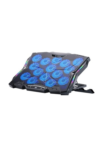 15x Turbo Led Fan, 10 Modlu Rgb Işık, Ayarlanabilir Fan Hızı İle Serinletici