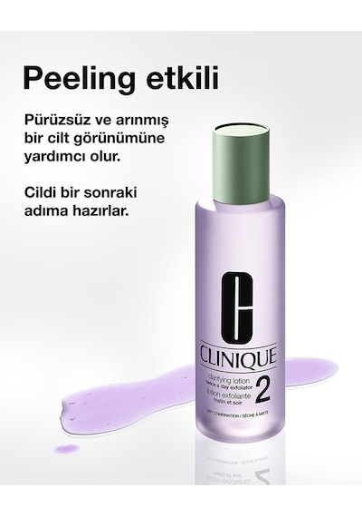 Clinique Clarifying Lotion 2 Kuru & Karma Ciltler için Losyon 400 ML