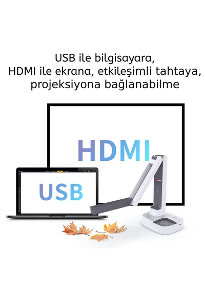 Ecegöz V513 4k 13mp Joyusing Çok Fonksiyonlu Doküman Kamera Tarayıcı Uzaktan Eğitim Zoom Eba Uyumlu