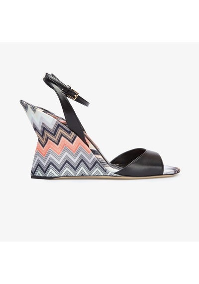 Mıssonı Missoni Kadın Siyah Sandalet