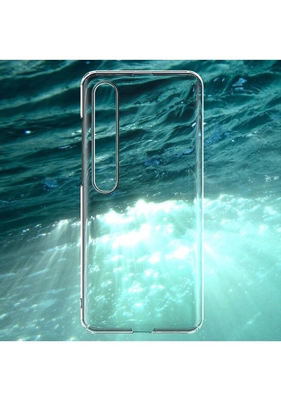 Hepsi Xiaomi Mi 10/10 Pro Kamera Korumalı Silikon Kılıf- 5775 Najmaddin Şeffaf