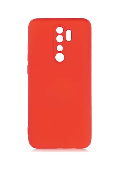 Noktaks - Redmi Note 8 Pro Uyumlu - Kılıf İçi Kadife Koruyucu Mara Lansman Kapak - T17690 - Kırmızı Kırmızı