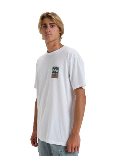 Bıllabong Billabong Stamp Ss Erkek Beyaz Tişört Wht Beyaz