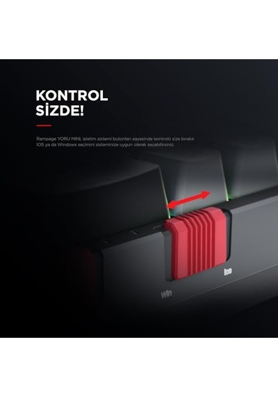 Rgb Işıklı Gaming Oyuncu Klavyesi Red Switch Kablolu Gamer Klavye Diğer