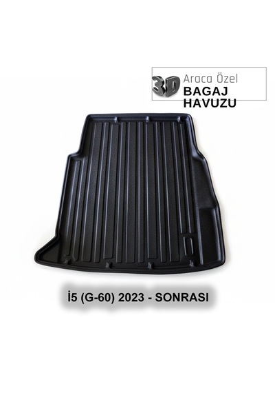 Bmw İ5 G-60 2023+ Araca Özel 3d Bagaj Havuzu