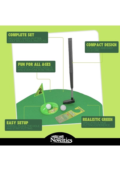 Potty Putter Toilet Time Golf Game
