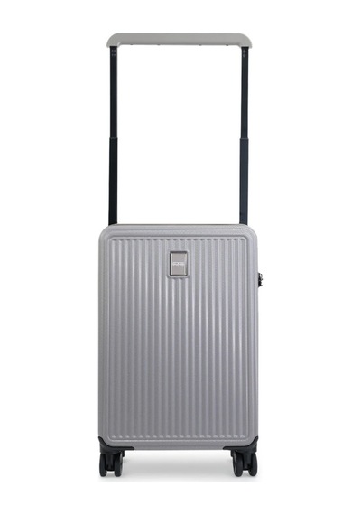 Ground İnce Çizgili Ametis 2'li Set Valiz 010737 Vizon