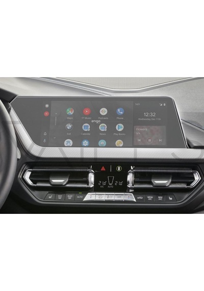 Bmw 116d 10.25 İnç Mat Multimedya Ekran Koruyucu Şeffaf