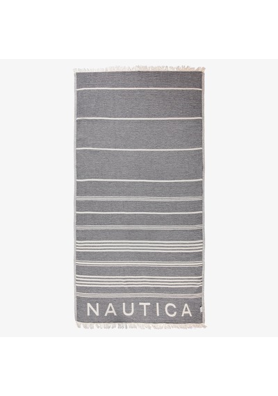 Nautica Unisex Lacivert Çizgili Havlu Çizgili N65tw01t