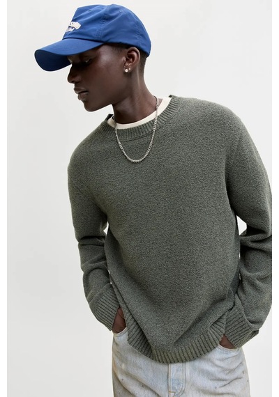 Jack & Jones Jornorrebro Erkek Sweatshirt Haki