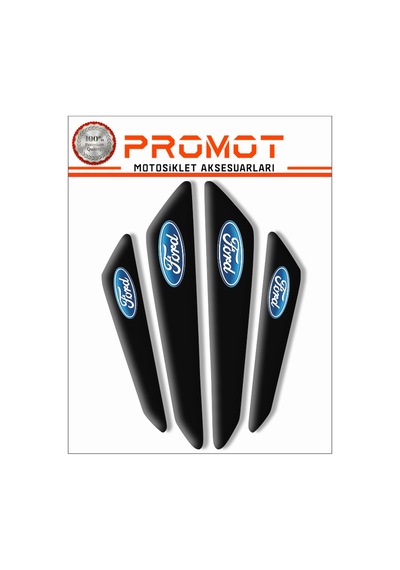 Araba Koruma Ford Uyumlu Sticker Siyah 3d A Kalite++