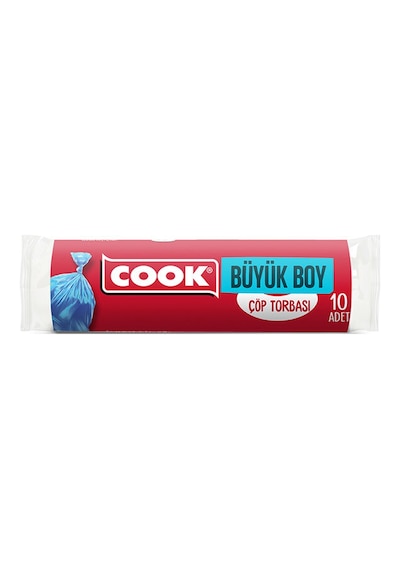 4 Adet Cook Çöp Torbası Büyük Boy 10'lu