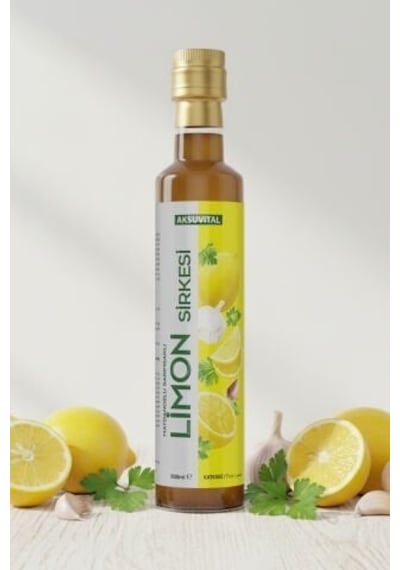 Aksu Vital Maydanozlu Sarımsaklı Limon Sirkesi Cam 500 ML