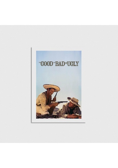 The Good, The Bad And The Ugly 1966 Film Posteri Çerçevesiz Poster Duvar Dekorasyonu Pn11p378