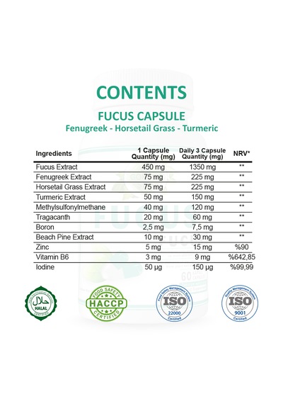 Gökçek Şifa Fucus 60 Kapsül