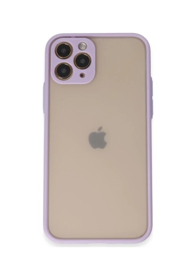 İphone 11 Pro Kılıf Montreal Silikon Kapak - Mor