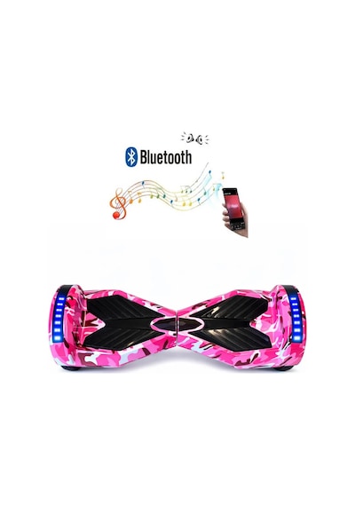Citymate Smart Balance Elektrikli Kaykay Hoverboard 8.5 İnch Akıllı Denge Ledli Bluetooth Hoparlörlü D05