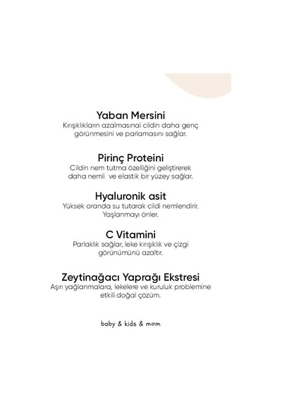 Clooe Doğal Gliserin Hyaluronik Asit + C Vitamini Yoğun Nem Serumu 30 ML
