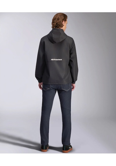 Alpinestars Speeder Chromium Windbreaker Rüzgarlık Siyah Beyaz
