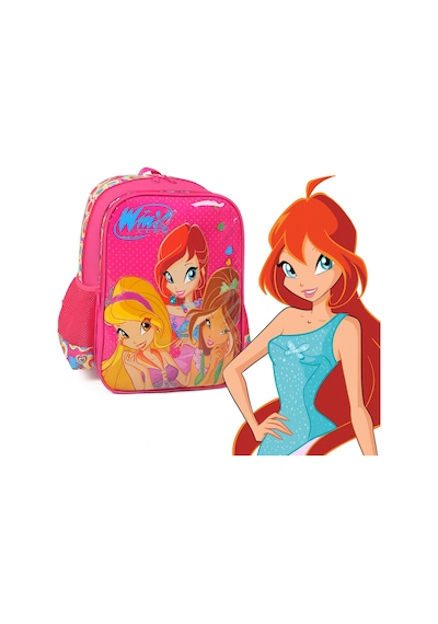 Winx Okul Sırt Çantası Kalemlik Kalem Çantası 2'li Set