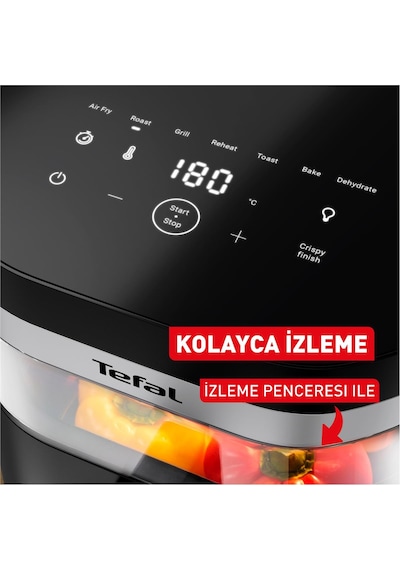 Tefal Easy Fry Infrared 2000 W Airfryer Fritöz