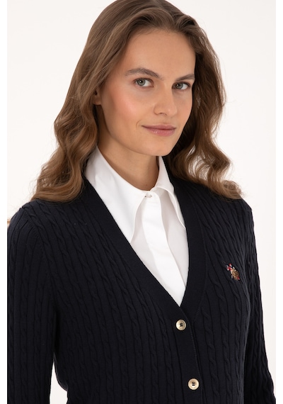 U.s. Polo Assn. Kadın Lacivert Hırka Triko 50317789-vr033 Lacivert