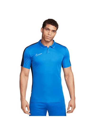 Nike M Nk Df Academy 23 Polo Ss Erkek Futbol Antrenman Polo Tişört Dr1346-463 Mavi Renkli