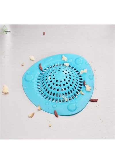 Plastik Silikon Lavabo Tıkama Önleyici Süzgeç Asorti Plastik Diğer