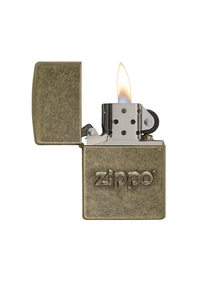 Zippo Çakmak 28994-000003 Zippo Stamp Antiqued Brass