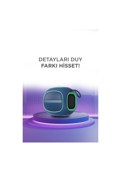 Bluetooth Hoparlör Taşınabilir Kablosuz Speaker Fm Radyo Usb Tf Kart 5w D90
