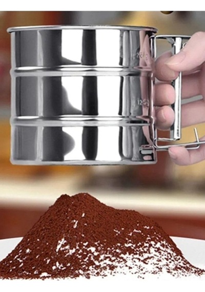 Un Eleği, Paslanmaz, Çok Pratik, Kullanışlı, Metal, Hazneli, Un Eleme Aparatı Diğer
