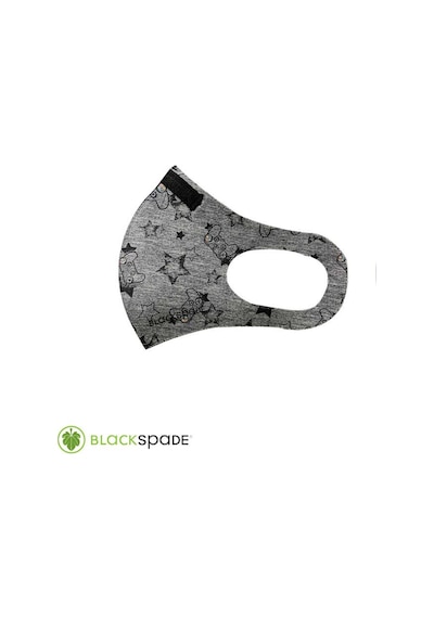 BLACKSPADE Çocuk Koruyucu Maske Oyun Baskı S1