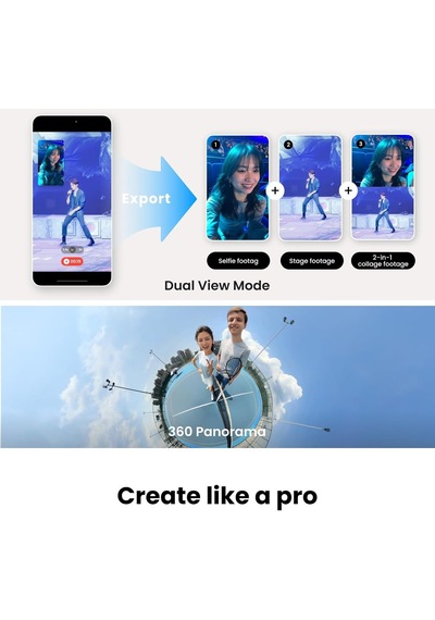 Flow 2 Pro Aı Tracker Paketi Beyaz - Apple Uyumlu Dockkit İle Sektörde İlk Aı Telefon Gimbal, Öncü 360º Pan İzleme, Serbe Genel Flow 2 Pro Aı Tracker Paketi Beyaz - Apple Uyumlu Dockkit İle Sektörde İlk Aı Telefon Gimbal, Öncü 360º Pan İzleme, Serbe Genel