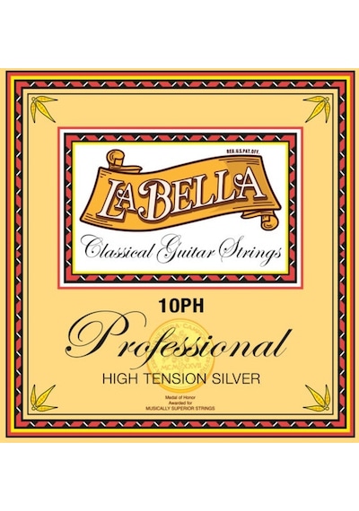La Bella 10ph Profesyonel Hard Tansiyon Klasik Gitar Teli