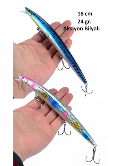 Rapala Lures Yapay Balık Yemi 2 Adet 18cm 24gr.karışık Renkli