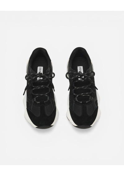 Steve Madden Skybox Blk/whte Kadın Siyah Sneakers Skybox