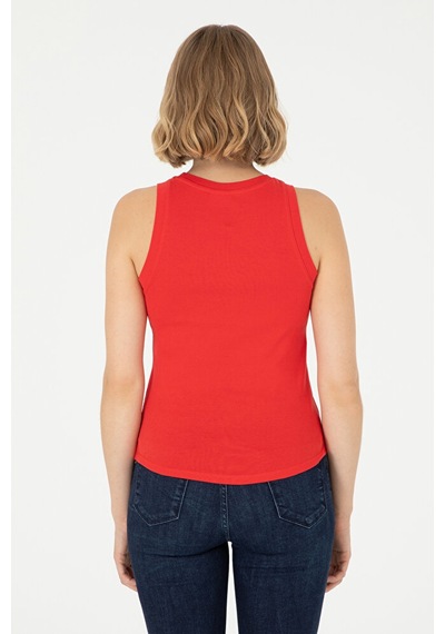 U.S. Polo Assn. Kadın Basic Tişört 50280072-vr030 992410