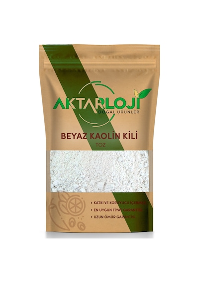 150 Gr Toz Beyaz Kaolin Kili 1.kalite