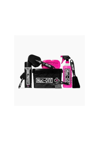 Muc-off 8in1 Bisiklet Fırça Seti Siyah - Pembe