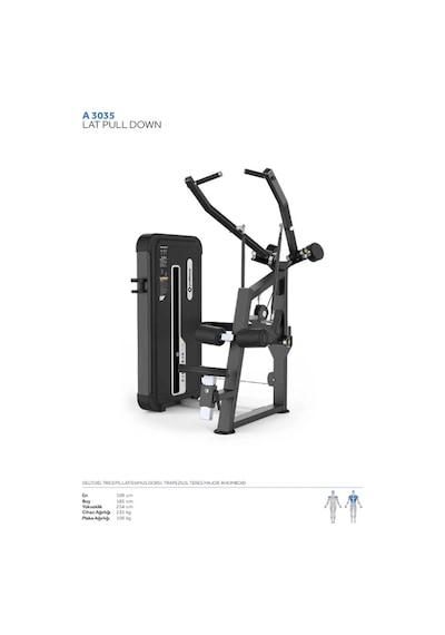 Profitness A3035 Lat Pulldown