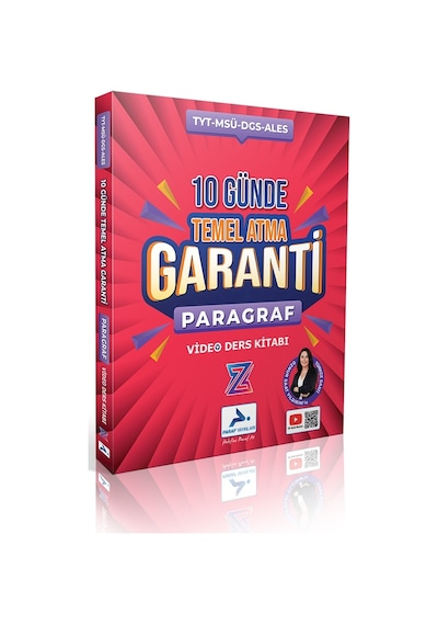 Paraf Z Takım 2025 Tyt Türkçe Saati Paragraf 10 Günde Temel Atma Garanti