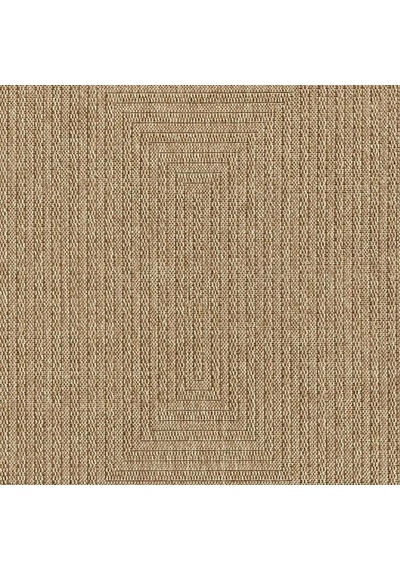 Bej Dikdörtgen Desenli Modern Halı - L668bjın Kahve