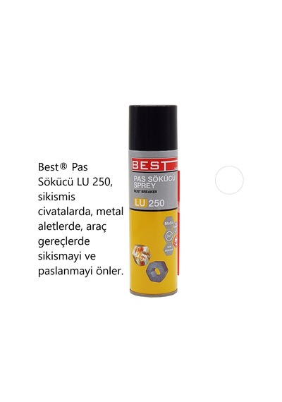Best Pas Sökücü & Yağlayıcı Sprey Lu250