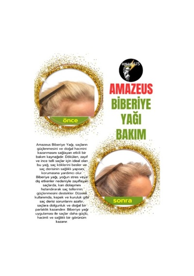 Amazeus Biberiye Uçucu Yağı 3'lü %100 Saf Ve Doğal Dökülme Önleyici Etki 3x20 Ml
