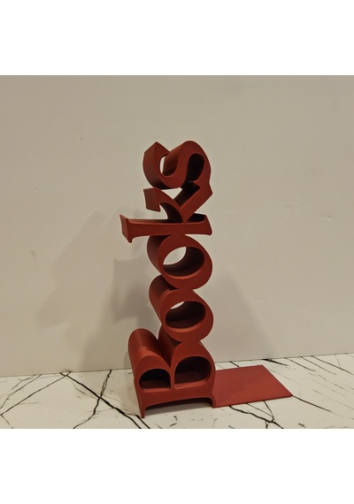 Kitap Tutucu Books Yazılı 3d - Kırmızı-
