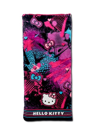Hello Kitty Bulut Sherpa Pijama Çantası, 68,5 Cm X 157,5 Cm, Slumber Kitty Çok Renkli