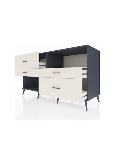Kronos Konsol Tek Raflı 4 Çekmeceli 176x59x99 Antrasit-aytaşı Antrasit-aytaşı Kronos Konsol Tek Raflı 4 Çekmeceli 176x59x99 Antrasit-aytaşı Antrasit-aytaşı
