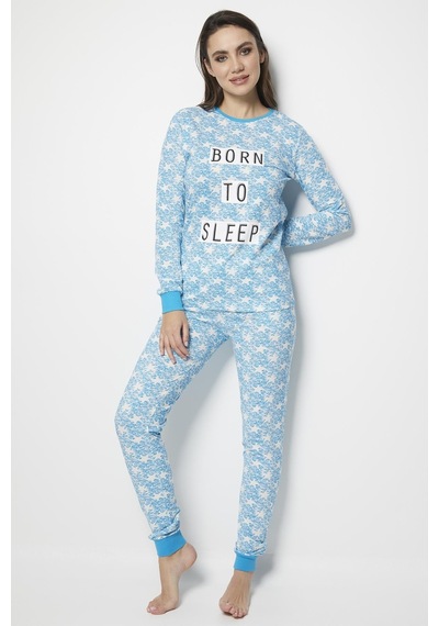Miorre Doremi Born To Sleep Bayan Pijama Takımı 001
