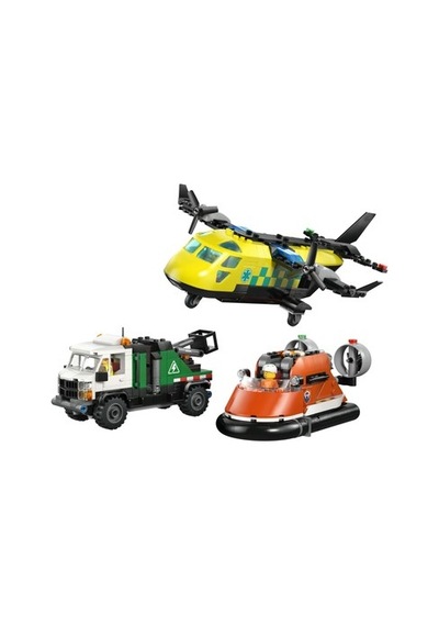 Lego Uçak, Servis Kamyonu Ve Hoverkraft Karışımı Oyuncak Seti 7+ Yaş İçin